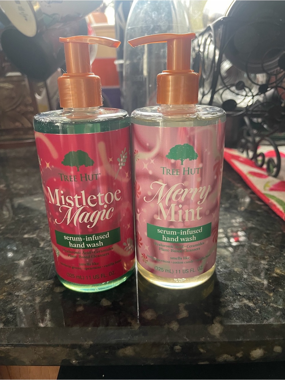 Tree hut holiday hand soap bundle